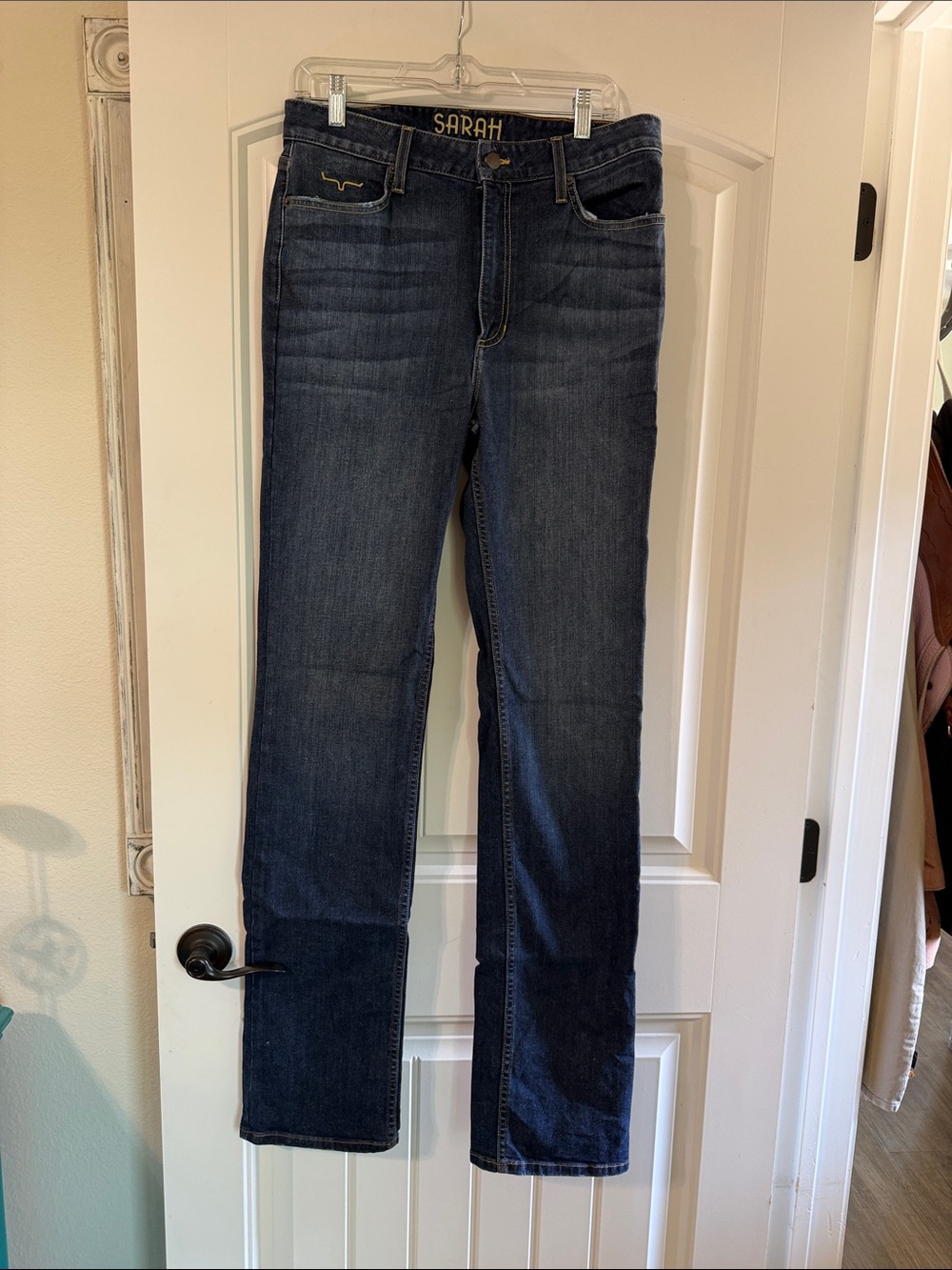 Kimes Ranch Women’s Dark Indigo Straight-Leg Jeans